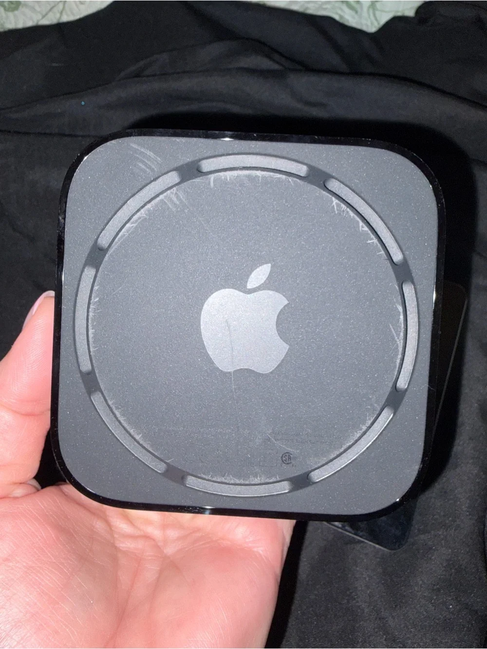 Apple TV streaming box with Siri Remote - Black